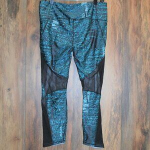 Under Armour Capri Legging Mesh Yoga Pant XL